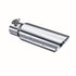 MBRP Universal Polished Exhaust Tip 2.5" Inlet/3.5" Outlet/12" Length Dual Wall Angled