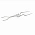 MagnaFlow 1964-66 Ford Mustang 2.5" Exhaust Kit. From Crossmember Back