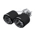 MBRP Universal Carbon Fiber Dual Exhaust Tips 2.5" Inlet/4" Outlet/9.5"/9" Length