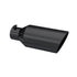 MBRP Universal Black Exhaust Tip 4" Inlet/7" Outlet Rolled End/18" Length