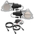 QTP 3in Bolt-On QTEC Dual Electric Cutout Valves - Pair
