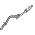 MBRP 2018-2024 Jeep Wrangler 2.0/3.6L Alum Race Catback w/ Turn Down