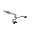 MBRP 2015-2019 VW Golf R T304SS 3" Race CatBack Exhaust w/ 4" Quad CF Tips