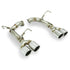 Remark 2015-2021 Subaru WRX/STI AxleBack Exhaust w/ SS Double Wall Tip