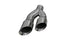 Corsa Twin 4.0" Side Swept Polished Pro-Series Tip Kit for 3" Inlet