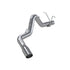 MBRP 2011-2019 Silverado/Sierra 2500/3500 6.6L Alum 4" Side Exit DPF Back w/ 5" Tip