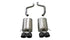 Corsa 2009-2013 Chevrolet Corvette 6.2L Xtreme Axle-Back w/ Black 4.5" Tips