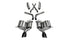 Corsa 2012-2021 Jeep Grand Cherokee SRT 6.4L SS 2.75" Sport CatBack w/ 4.5" Black Tips