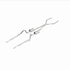 MagnaFlow 1964-66 Ford Mustang 2.5" Exhaust Kit. From Crossmember Back