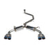 Remark 2019-2023 Toyota Corolla HB Quad-Exit Catback w/ Burnt SS Tips