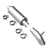 MagnaFlow 1997-1999 Jeep Wrangler 2.5/4.0L Pro Series Catback w/ Turn Down