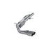 MBRP 2009-2019 Chevy/GMC 1500 3" SS Race CatBack PreAxle w/ 2x 4" Tips