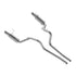 MBRP 2005-2010 Mustang GT/07-10 GT500 4" SS Street Catback w/ 4" Polish Tips