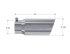 MBRP Universal Polished Exhaust Tip 4" Inlet/5" Outlet/12" Length Angled Single Walled