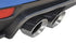 Corsa 2008-2014 Subaru Impreza STI/WRX 2.5L Sport Catback w/ Quad Polished Tips