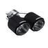 MBRP Universal Carbon Fiber Dual Exhaust Tips 2.5" Inlet/4" Outlet/9.5" Length