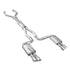 Stainless Works 2008-2009 Pontiac G8 GT 3" Catback System X-Pipe Turbo Chambered Muffler w/ 3.5" Tips