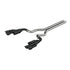 MBRP 2018-2023 Ford Mustang GT 3" Black Race Catback w/ Quad 4" Tips