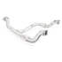 Stainless Works 2015-2020 F-150 2.7/3.5L 3" Downpipe w/ High-Flow Cats Y-Pipe For Factory Connection