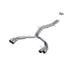 MBRP 2018-2023 Audi S5 CP/S4 Sedan SS 2.5" Street CatBack w/ SS Tips