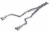 MBRP 2015-2016 Dodge Challenger 5.7 AL 3" Street Catback w/ Quad Tips