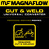 MagnaFlow Conv Univ 2.5in Inlet/Outlet Center/Center Oval 12in Body L x 6.5in W x 16in Overall L