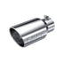 MBRP Universal Polished Exhaust Tip 4" Inlet/6 Outlet/12" Length Angled Rolled End