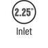 MagnaFlow Muffler Mag SS 14X4X9 2.25/2.25 C/C