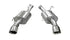 Corsa 2005-2010 Mustang GT/Shelby GT500 SS 2.5" Xtreme Axle-Back w/ 4" Polished Tips