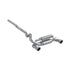 MBRP 2016-2018 Ford Focus RS 3" Aluminized Dual Outlet Catback Exhaust w/ 4.5" Tips