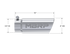 MBRP Universal Polished Exhaust Tip 3.5" Inlet/4" Outlet/10" Length Angled Rolled End