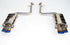 Invidia 2015-2021 Lexus RC350/200T Titanium Quad Rolled Tip Axle-Back Exhaust