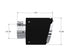 MBRP Universal Carbon Fiber Tip 2.5" ID/5" OD/6.5" Length Angle Cut Dual Wall