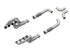 Kooks 2020-2023 GT500 5.2L 2"x3" SS Long Tube Headers w/ Catted Connection Pipes