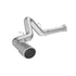 MBRP 2007-2010 Silverado/Sierra 2500/3500 6.6L Alum 4" Side Exit DPF Back w/ 5" Tip