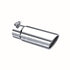 MBRP Universal Polished Exhaust Tip 3" Inlet/3.5" Outlet/10" Length Angled Rolled End