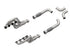 Kooks 2020-2023 GT500 5.2L 2"x3" SS Long Tube Headers w/ Catted Connection Pipes