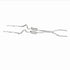 MagnaFlow 1964-66 Ford Mustang 2.5" Exhaust Kit. From Crossmember Back