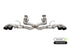 Corsa 2020-2023 C8 Corvette 3" Xtreme Catback w/ 4.5" Black Quad Tips w/ AFM