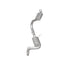 MagnaFlow 2014-2017 Volkswagen Passat 1.8L Touring Catback w/ 4" Tip