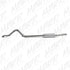 MBRP 2007-2011 Jeep Wrangler 3.8L T409 SS 2.5" Catback w/ Turn Down