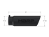 MBRP Black Coated T304 SS Universal Tip 5" Inlet/6" Outlet/18" Length