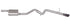 Gibson 2004-2009 Ford Escape 3.0L 2.25" AL Cat-Back Single Exhaust