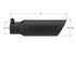 MBRP Black-Coated Universal Exhaust Tip 2.5" inlet/3.5" Outlet/12" length