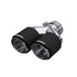 MBRP Universal Carbon Fiber Exhaust Tip 3" Inlet / Dual 4" Outlet