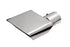 Gibson Universal Polished Rectangle RH Exhaust Tip 2.5" Inlet/6x2.75" Outlet/6" Length