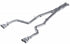 MBRP 2015-2016 Dodge Challenger 5.7 AL 3" Race CatBack w/ Quad 4" Tips