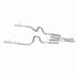 MagnaFlow 1986-1993 Ford Mustang LX 5.0L 2.5" Street Catback w/ 3" Tips