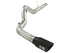 aFe 2007-2012 Dodge Ram 2500/3500 6.7 DPF-Back AL Exhaust w/ Black Tip - AFE49-02016-B