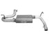 aFe 2007-2018 Jeep Wrangler JK 3.6/3.8 2.5" AL AxleBack w/ Polish Tip - AFE49-08047-P